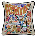 Nashville Hand-Embroidered Pillow