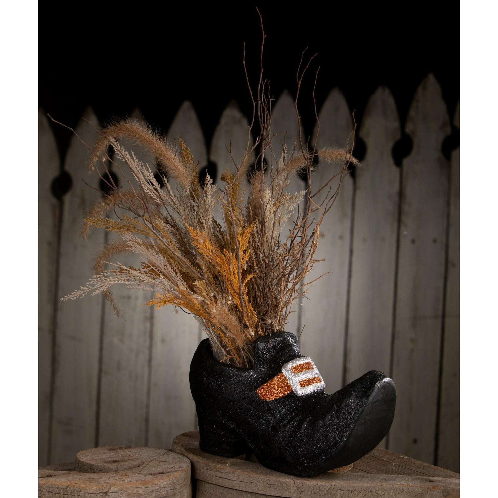 Old Witch's Shoe Paper Mache