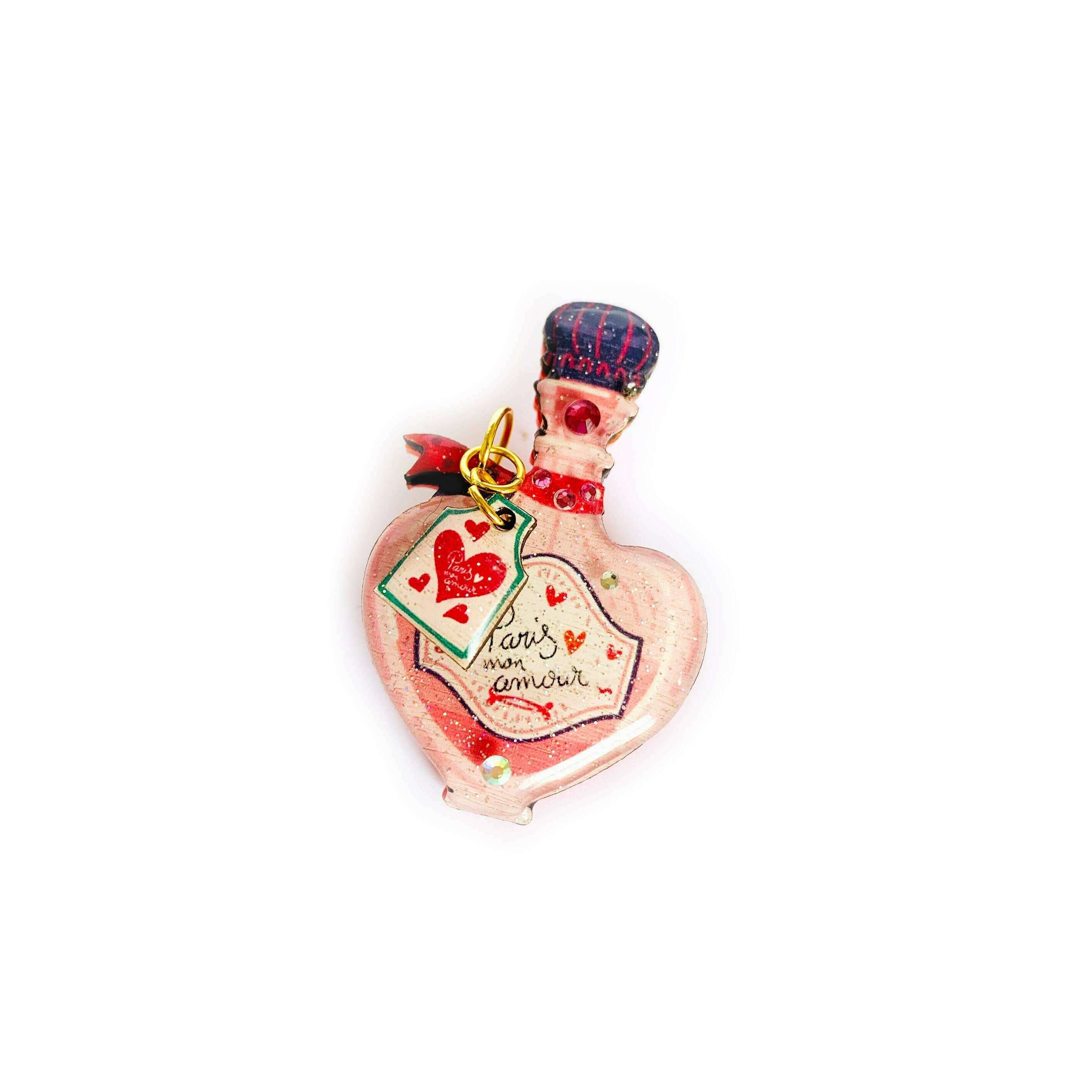 Paris Mon Amour Brooch by Rosie Rose Parker