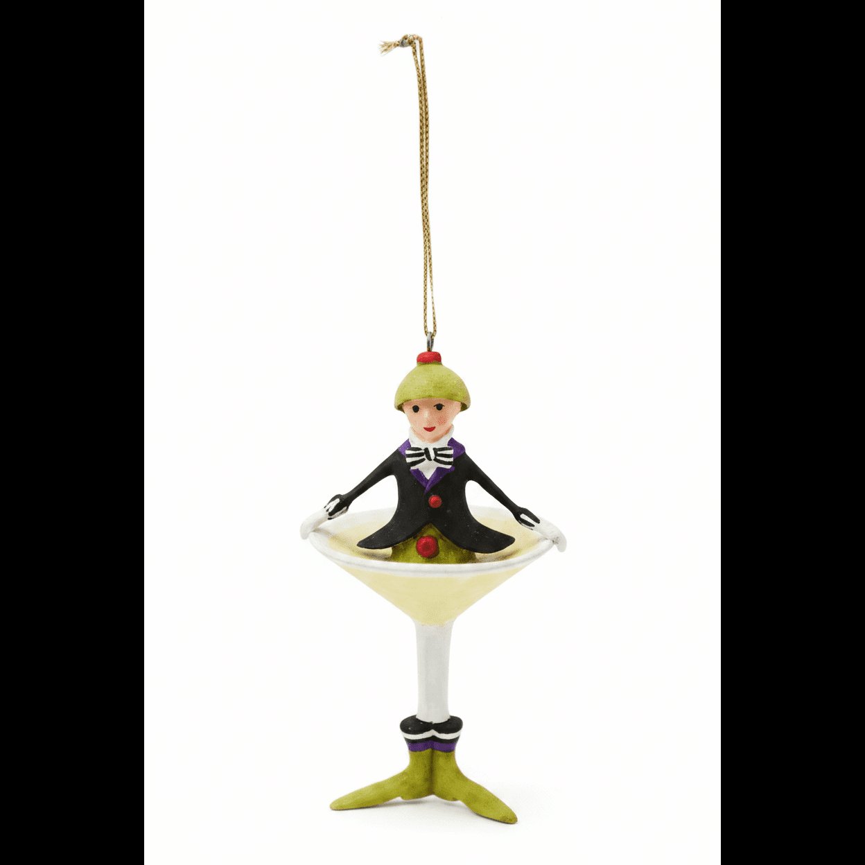Patience Brewster Mini PINA COLADA Cocktail Ornament
