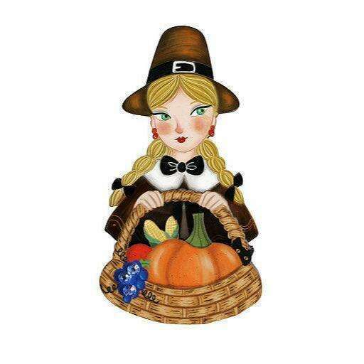 Pilgrim Thanksgiving Brooch by Laliblue