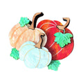 Pumpkin Patch Brooch by Cherryloco - ORANGE