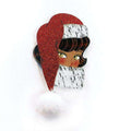 Santa Claus Hazel Brooch by Laliblue