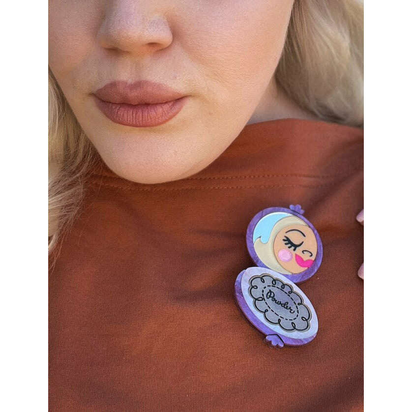 Secret Admirer Brooch PINK by Asia Ellington x Lipstick & Chrome