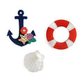 Set of 3 Nautical Brooches by Laliblue