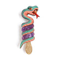 Snake Ice Cream Brooch by Laliblue – Retro Kitschy Statement Brooch for Collectors