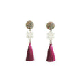 Snow Star Earrings by Laliblue