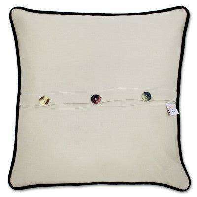 Sonoma County, CA Hand-Embroidered Pillow