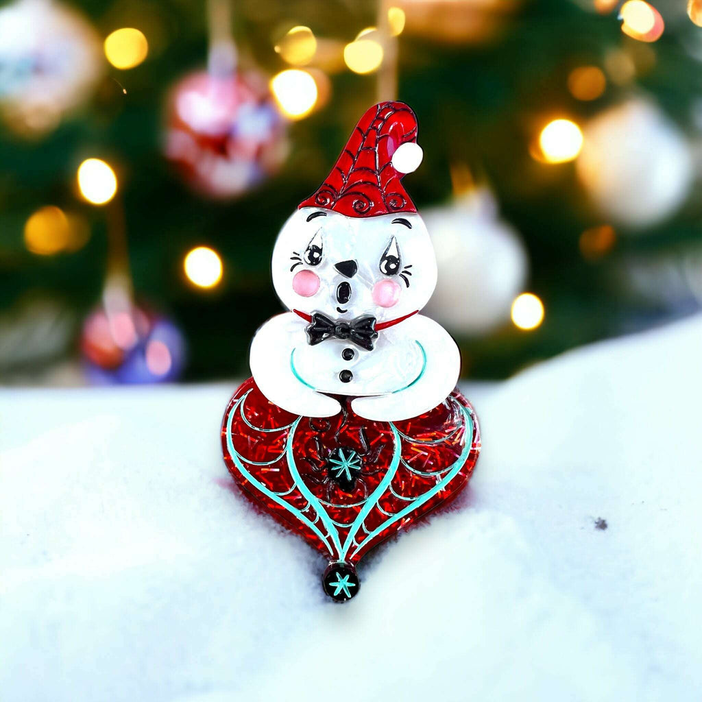 Spooky Ghostie Spookmas Brooch by Johanna Parker x Lipstick & Chrome