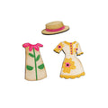 Spring Flowers Outfit Brooches by Laliblue