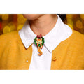 Squirrel in A Christmas Wreath Button Cover by Laliblue