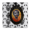 Vintage Cameo Style Krampus Brooch
