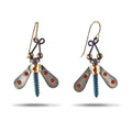 Winged Nut Earrings by Chickenscratch