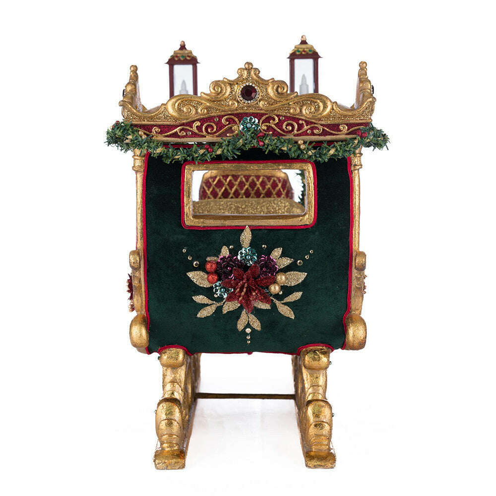 Winter Balsam and Berry Sleigh by Katherine's Collection